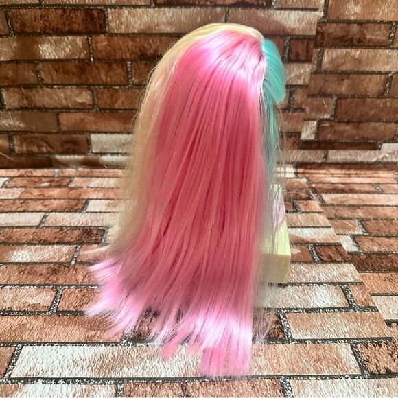 Colorful Doll Head with Pastel Hair - Picture 7 of 7